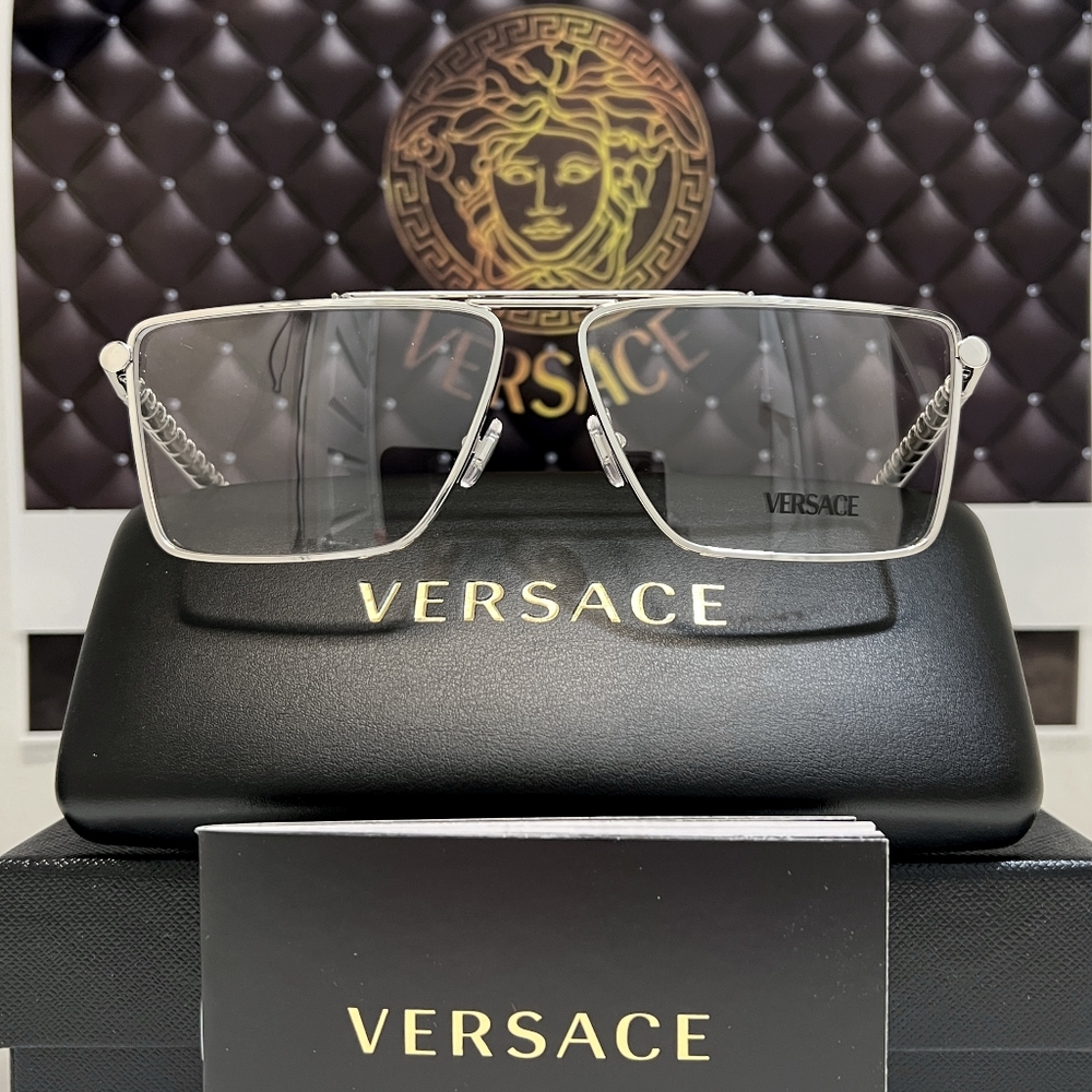 VERSACE Eyewear Style 1295 in Palladium